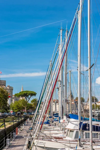 France Rochelle September 2015 View Yachts Old Port Rochelle France — Stock Photo, Image