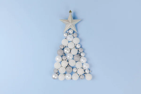 크리스마스 크리스마스 장난감 전나무 템플릿 프레임 인사말 텍스트 디자인에 — 스톡 사진