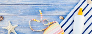 Yaz seyahat tatil kavramı