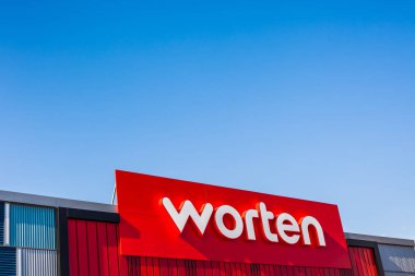 Worten mağaza elektronik perakende zinciri marka logosu