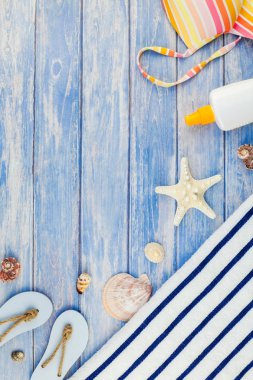 Yaz seyahat tatil kavramı