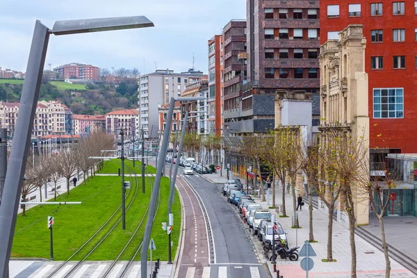 Straat van Bilbao, Spanje — Stockfoto