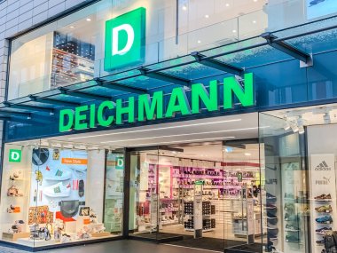 Deichmann perakende ayakkabı marka logosu depolar
