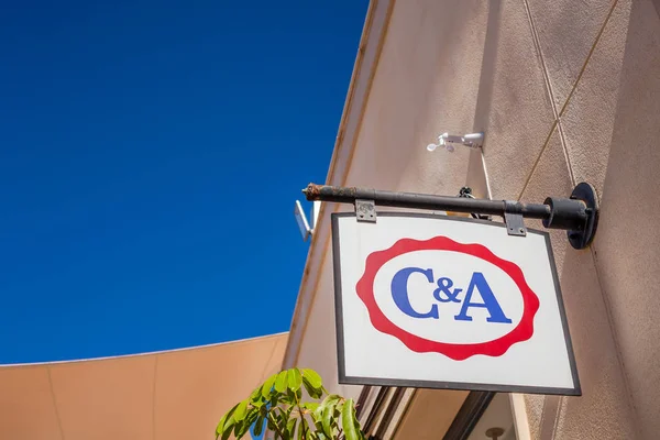 C&A store brand logo at its building — Stock Photo, Image