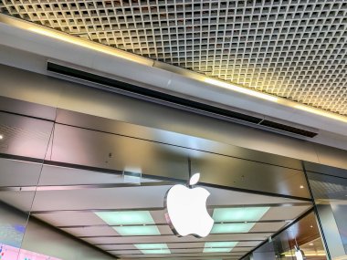 Lyon alışveriş merkezinde Apple mağazası