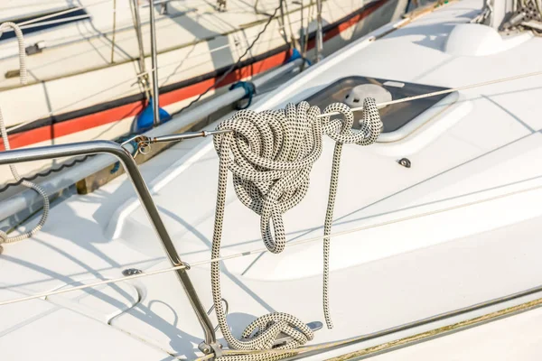 Recreational yacht detail — Stock Photo, Image