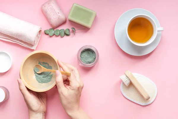 Spa, cosmétiques de beauté et soins du corps — Photo