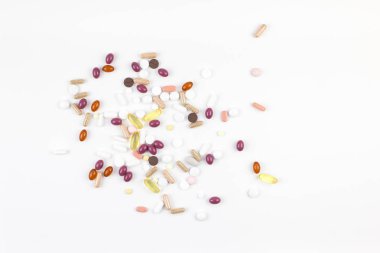 Beslenme takviyesi renk hapları