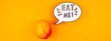 Yaratıcı pop sanat tarzı konsept mango meyve