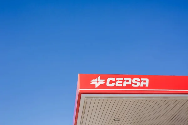 Logo stacji paliw firmy Cesa — Zdjęcie stockowe