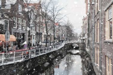 Delft Hollanda yerleşim bölgesi