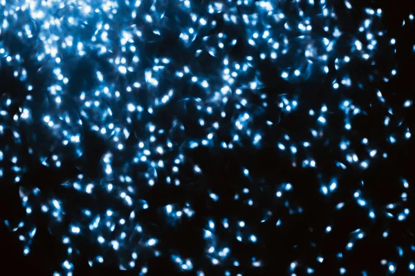 Christmas Blue Glitter overlay háttér — Stock Fotó
