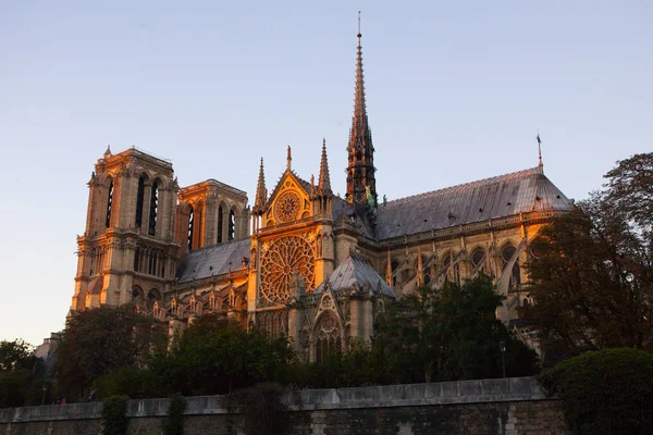 Notre Dame Cathedral Ile Cite Paris France — 스톡 사진