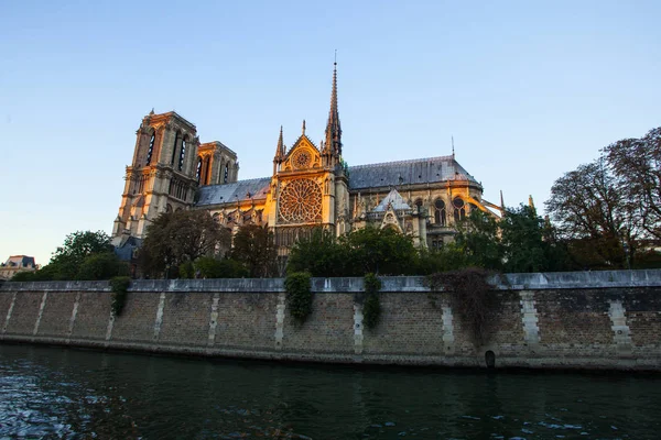 Notre Dame Kathedraal Ile Cite Parijs Frankrijk — Stockfoto