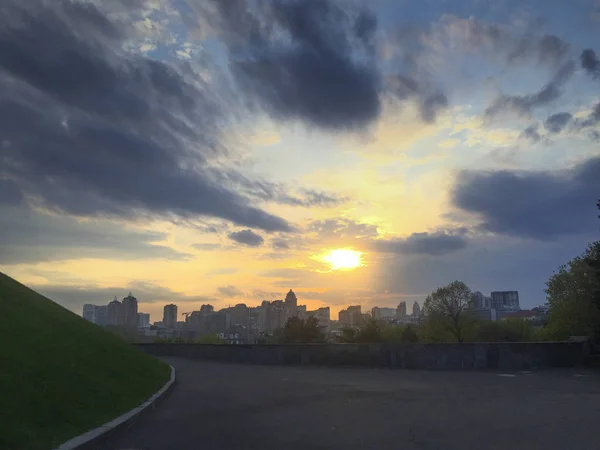 Motherland Park Kiev Ukraina — Stockfoto