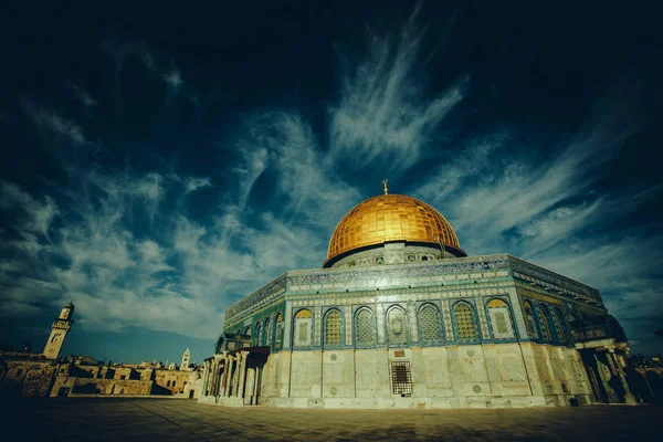 Cúpula Rocha Jerusalém Israel — Fotografia de Stock