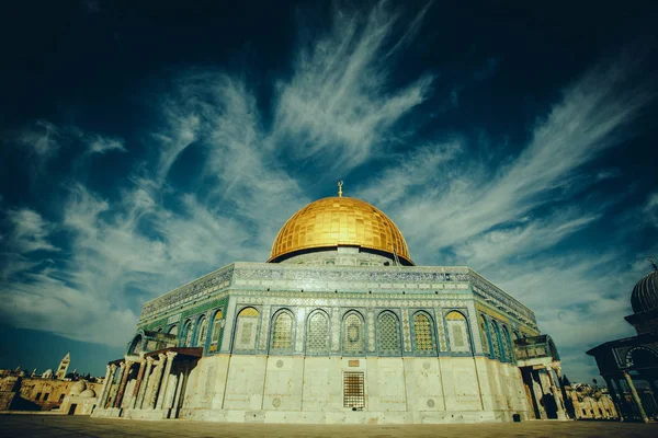 Cúpula Rocha Jerusalém Israel — Fotografia de Stock