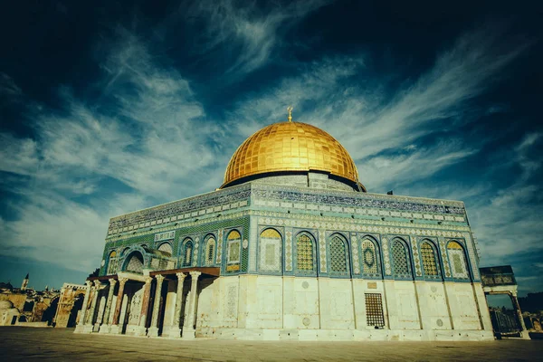 Cúpula Rocha Jerusalém Israel — Fotografia de Stock