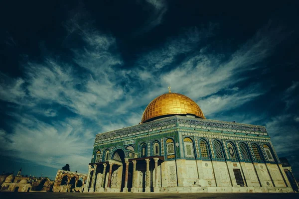 Купол Скалы Иерусалим Израиль — стоковое фото