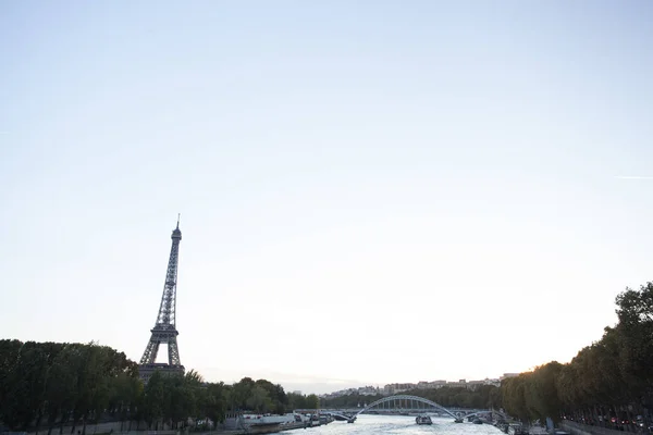 Der Blick Auf Den Eiffelturm Paris — Stockfoto
