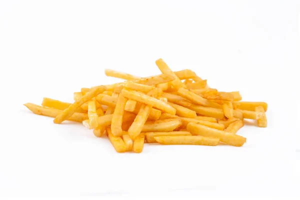 Potatis Gratis Chips Isolerat Den Vita Bakgrunden — Stockfoto