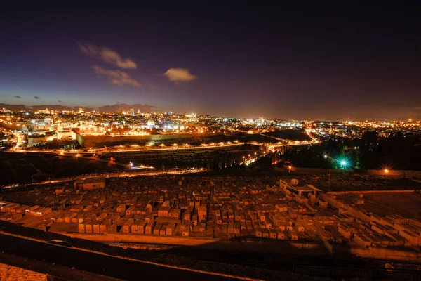 Skyline Ciudad Vieja Jerusalén Israel —  Fotos de Stock