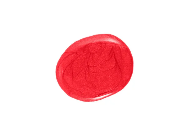 Red Nail Polish Isolated — Stock Photo, Image