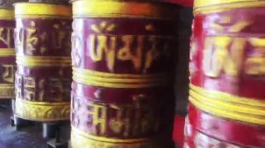 Budist dua tekerlekleri Nepal