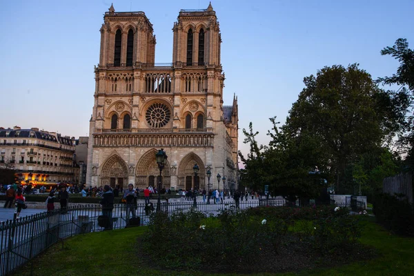 Catedral Notre Dame Ile Cite Paris França — Fotografia de Stock