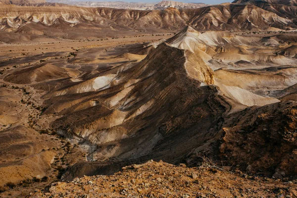 Пейзаж Иудейской Пустыни Израиль — стоковое фото