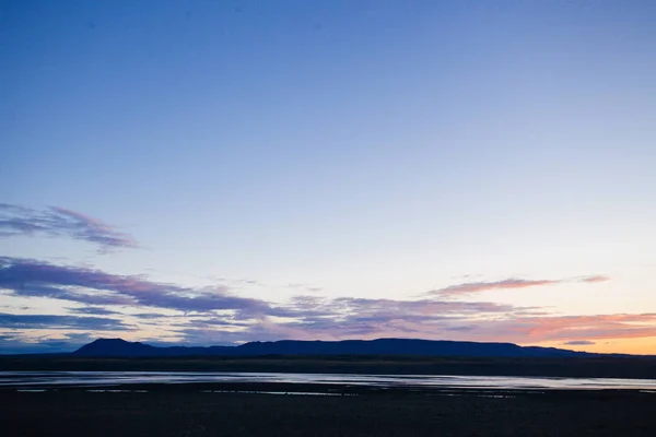 Kusten Island Solnedgången — Stockfoto