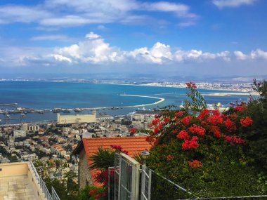 Hayfa ve deniz manzarası, İsrail