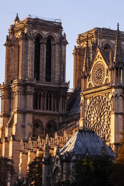 Catedral Notre Dame París París Francia —  Fotos de Stock