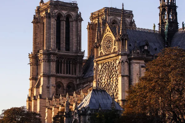 Catedral Notre Dame París París Francia —  Fotos de Stock