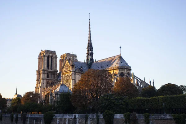 Notre Dame Paris Cathedral Paris Português França — Fotografia de Stock