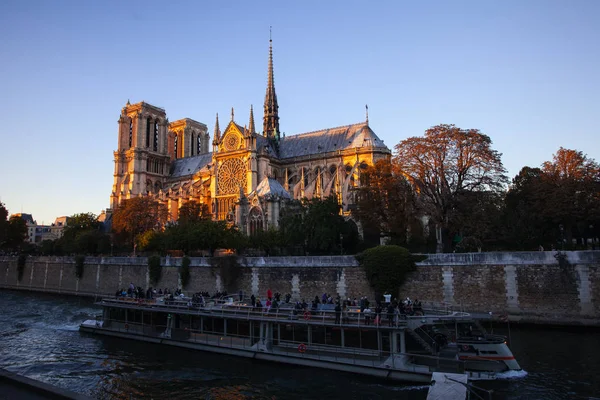 Catedral Notre Dame París París Francia — Foto de Stock