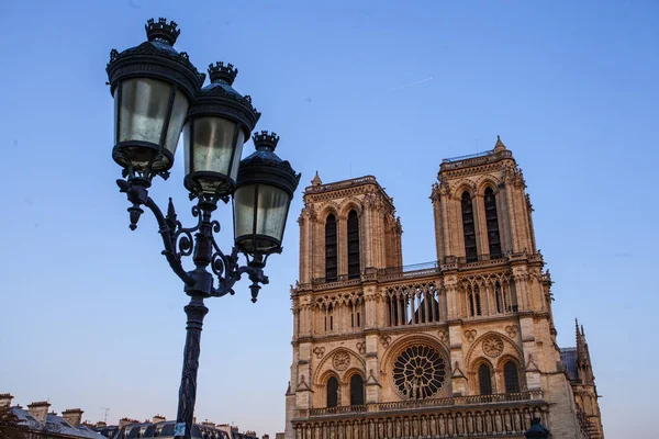 Catedral Notre Dame Ile Cite Paris França — Fotografia de Stock