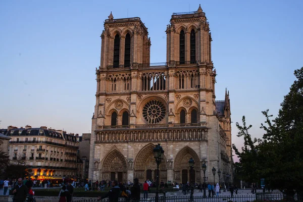 Cathédrale Notre Dame Sur Ile Cité Paris France — Photo