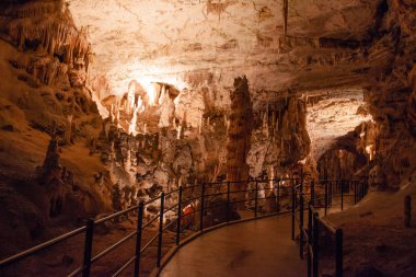 Şaşırtıcı postojna mağara, Slovenya