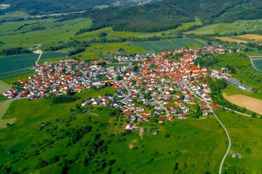 Bavyera, Almanya havadan görünümü