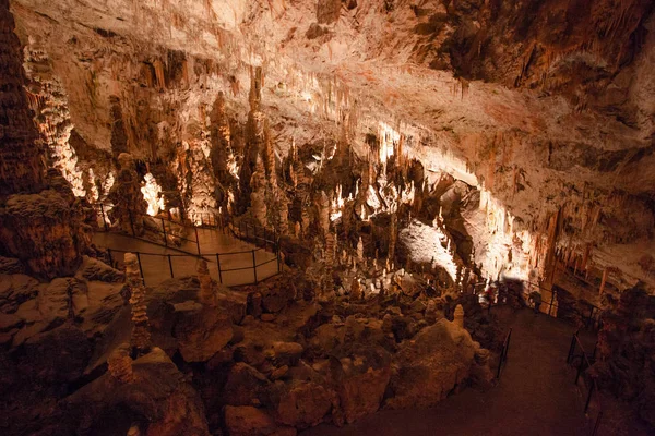 Şaşırtıcı Postojna Mağara Slovenya — Stok fotoğraf