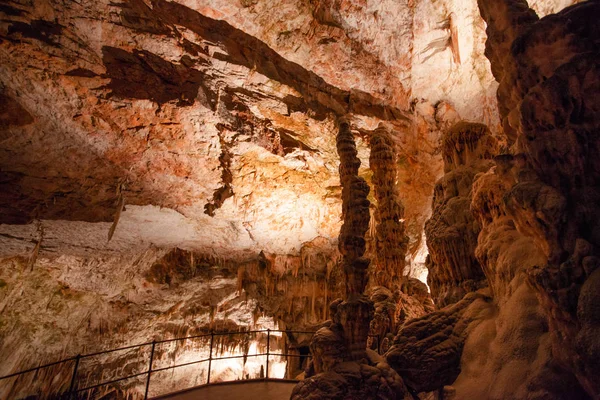 Incredibile Grotta Postumia Slovenia — Foto Stock