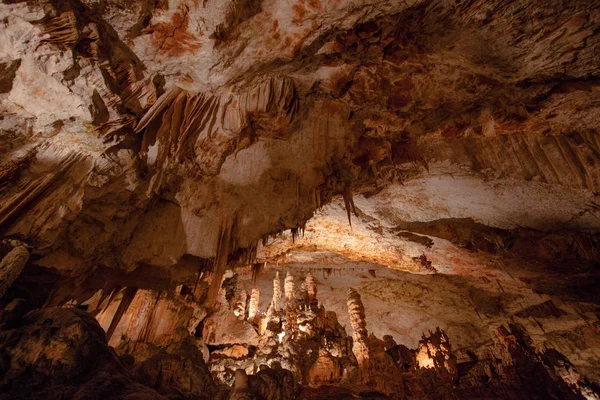 Wunderbare Postojna Höhle Slowenien — Stockfoto