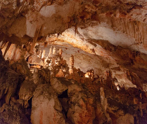 Wunderbare Postojna Höhle Slowenien — Stockfoto