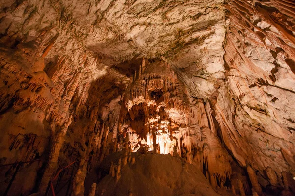 Wunderbare Postojna Höhle Slowenien — Stockfoto