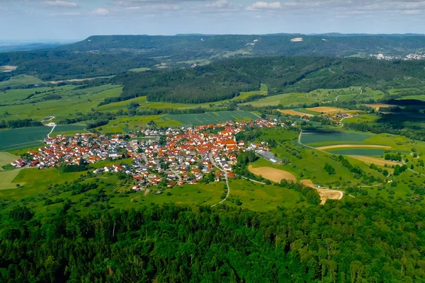 Luchtfoto Van Beieren Duitsland — Stockfoto
