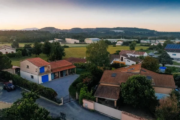 Panoramablick Von Oben Auf Die Gegend Von Laragne Monteglin Frankreich — Stockfoto