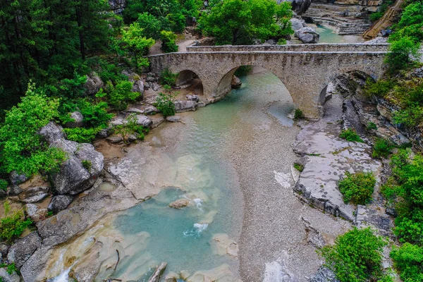 Beautiful Waterfall Mountains Souther France Provence — Stock Photo, Image