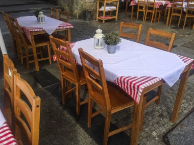 Gdans, Polonya'da alınan sokak Cafe