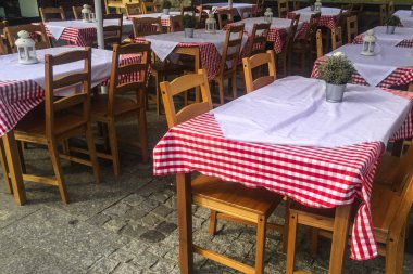 Gdans, Polonya'da alınan sokak Cafe